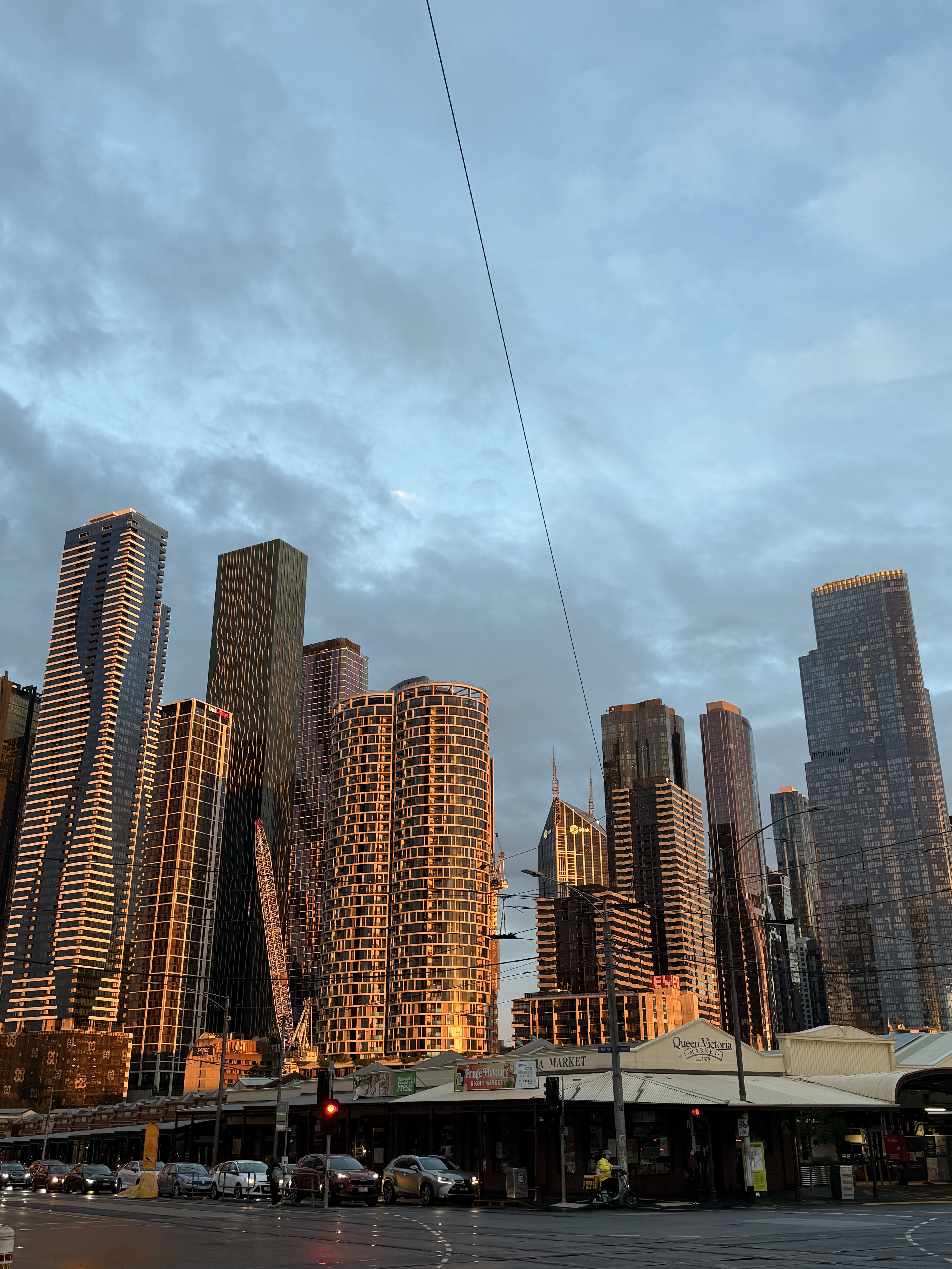 City walk in Melbourne